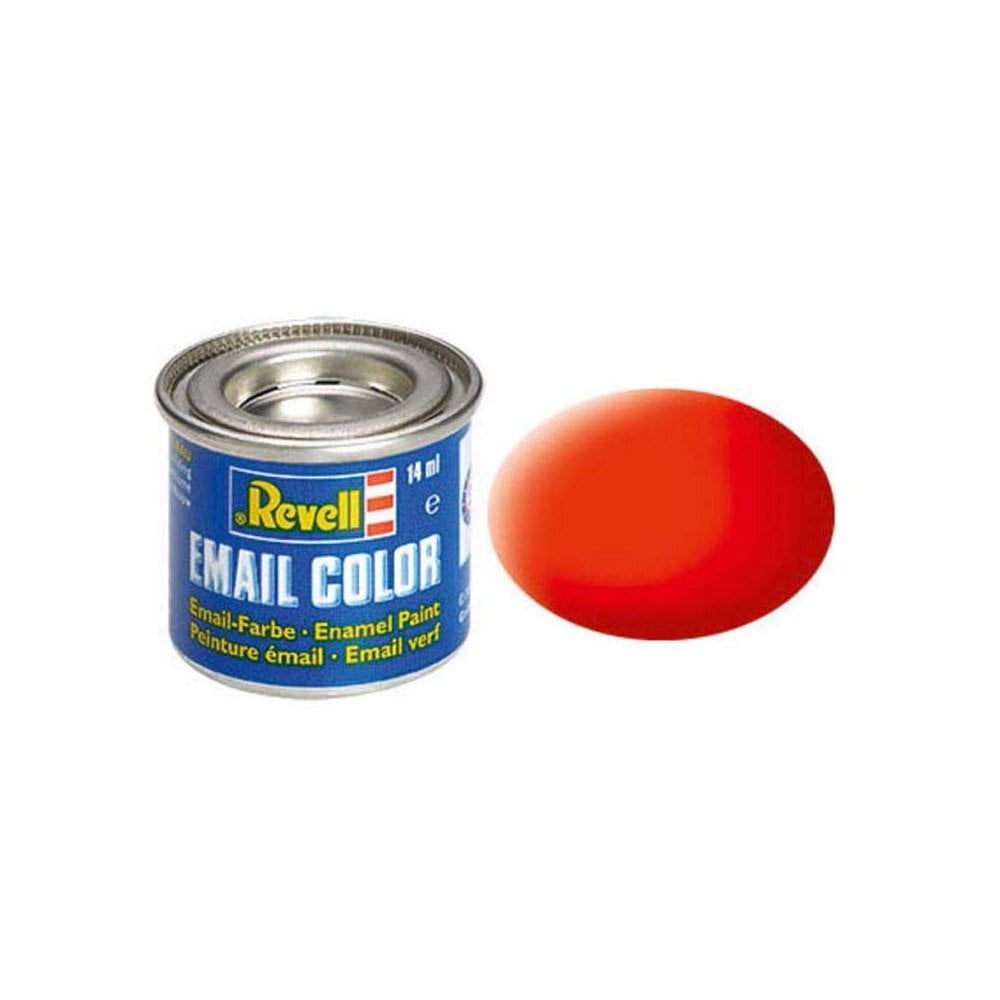 Revell Enamel Luminous Orange Matt (25) (14ml) 32125 Revell Enamel Luminous Orange Matt (25) (14ml) 32125