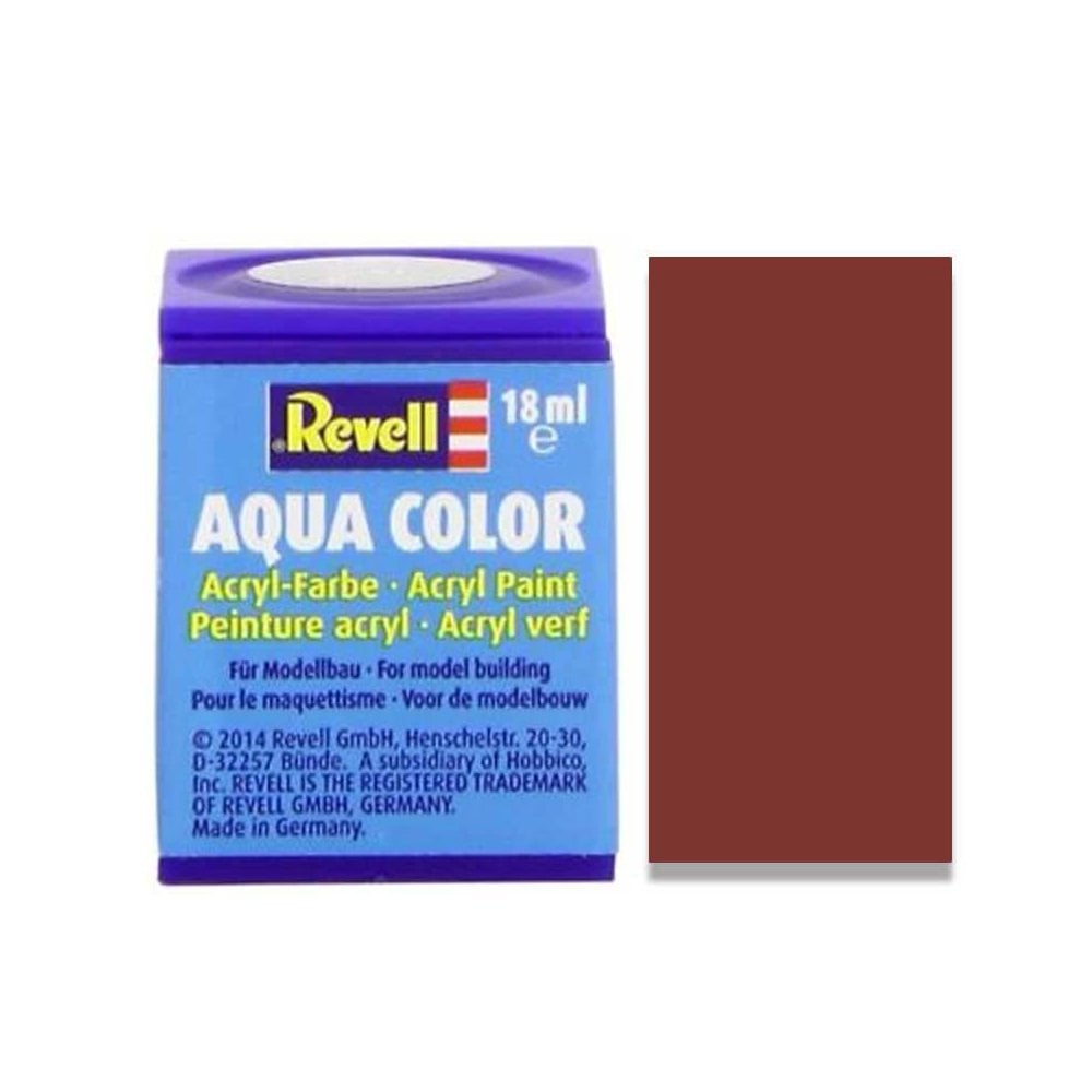 Revell Aqua Reddish Brown Matt (37) (18ml) 36137 Revell Aqua Reddish Brown Matt (37) (18ml) 36137