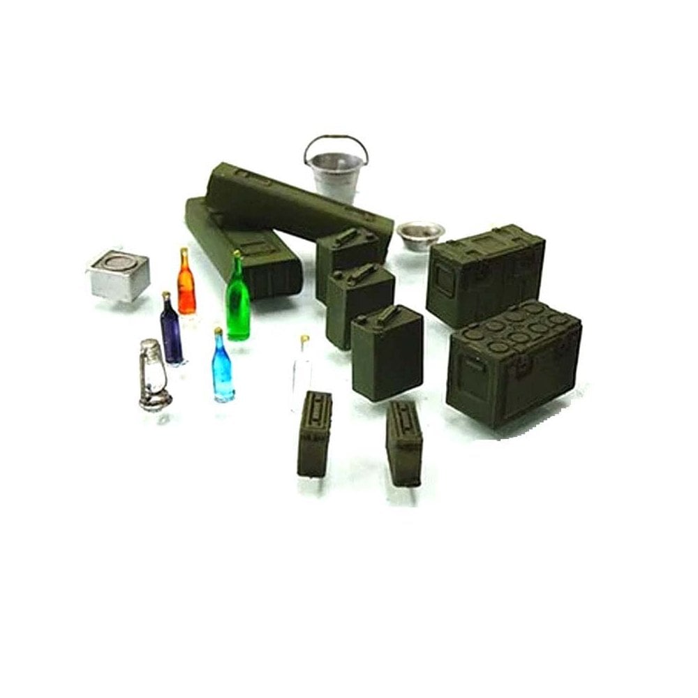 1/35 WWII British Army Accessories Set Asuka 35-L38 1/35 WWII British Army Accessories Set Asuka 35-L38