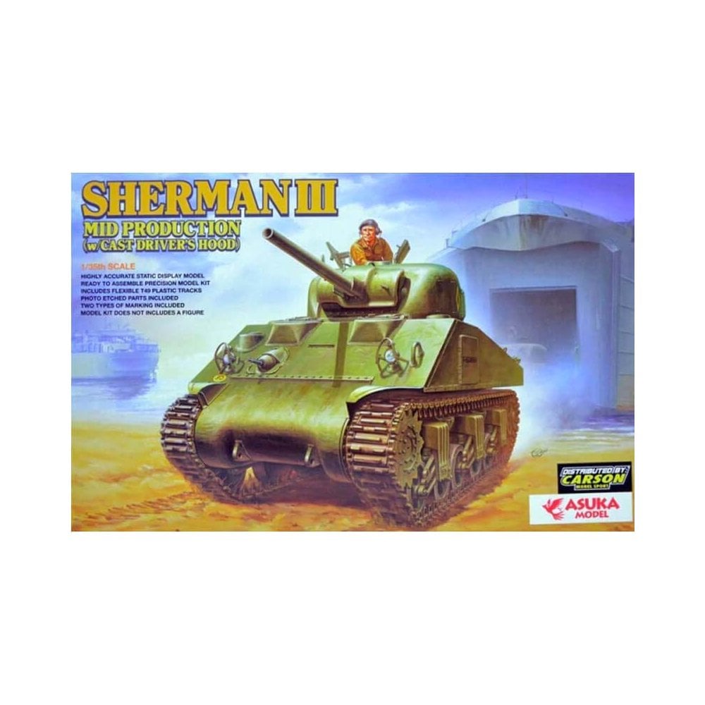 1/35 Sherman III Asuka 35-018 1/35 Sherman III Asuka 35-018
