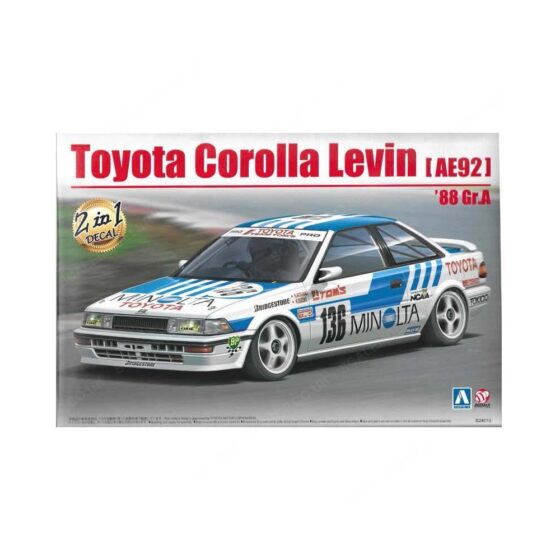 1/24 Toyota Corolla Levin(AE92)88 Gr.A Beemax B24010 1/24 Toyota Corolla Levin(AE92)88 Gr.A Beemax B24010