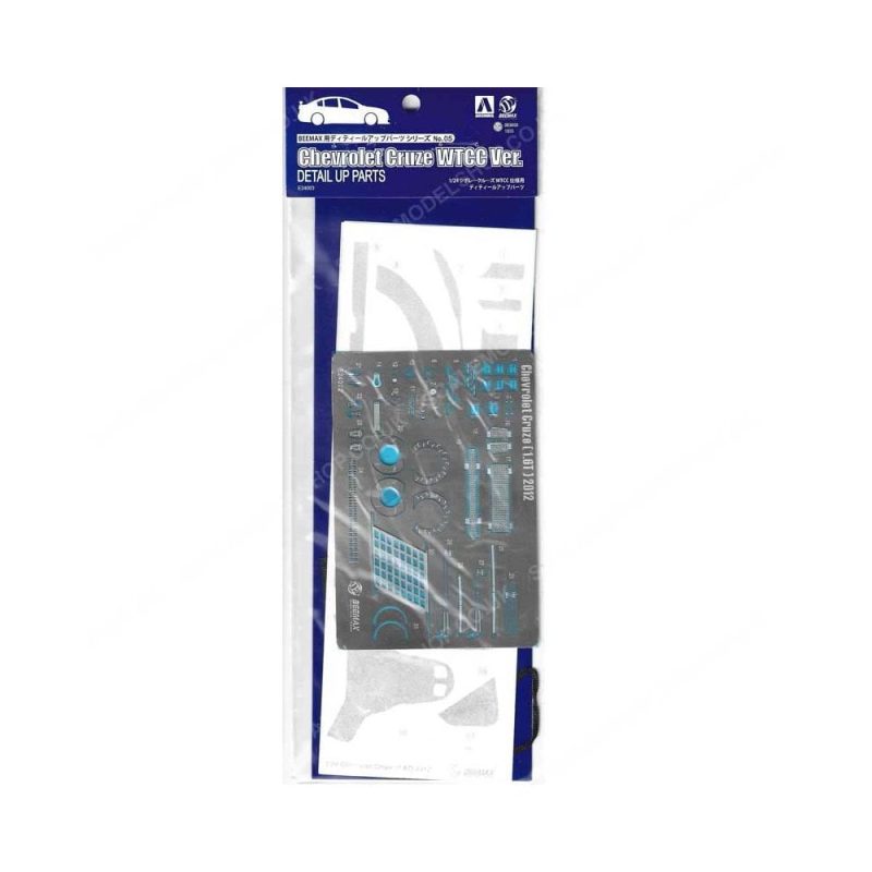 1/24 Chevrolet Cruze (1.6T) WTCC Ver. Detail Up Parts Beemax E24003 1/24 Chevrolet Cruze (1.6T) WTCC Ver. Detail Up Parts Beemax E24003