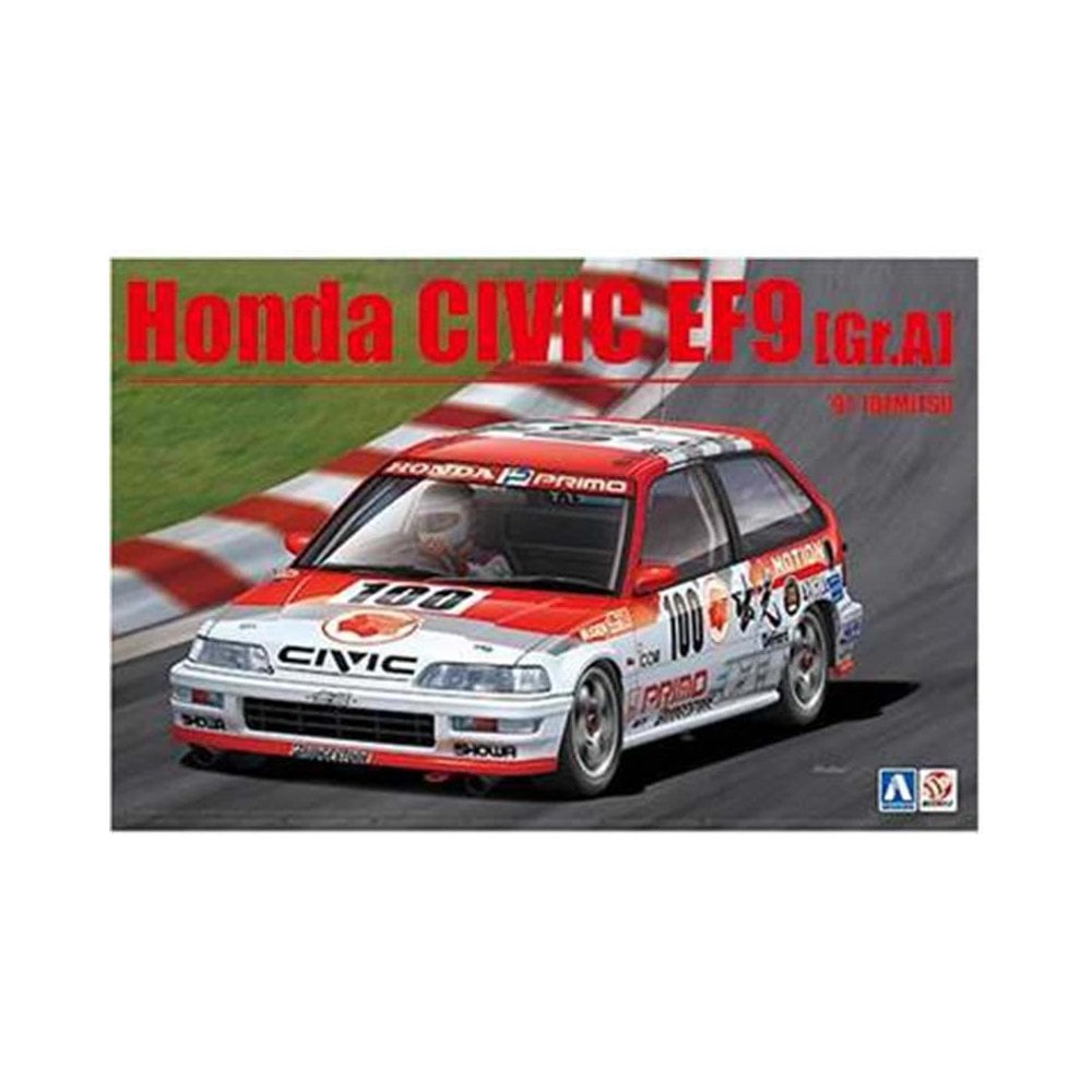 1/24 Honda Civic EF9 Gr.A '91 Idemitsu Beemax B24018 1/24 Honda Civic EF9 Gr.A '91 Idemitsu Beemax B24018