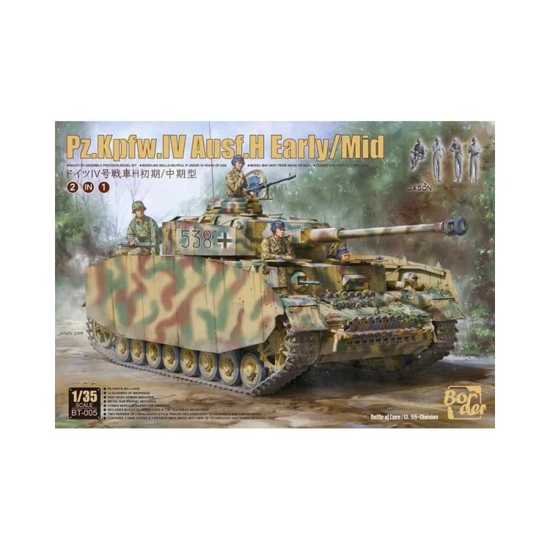 Border Model Pz.Kpfw.IV Ausf.H Early/Mid (1/35) BT-005