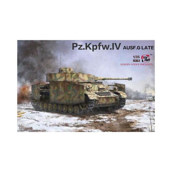 Border Model Pz.Kpfw. IV Ausf. G Mid/Late - 2 in 1 (1/35) BT-001 Border Model Pz.Kpfw. IV Ausf. G Mid/Late - 2 in 1 (1/35) BT-001
