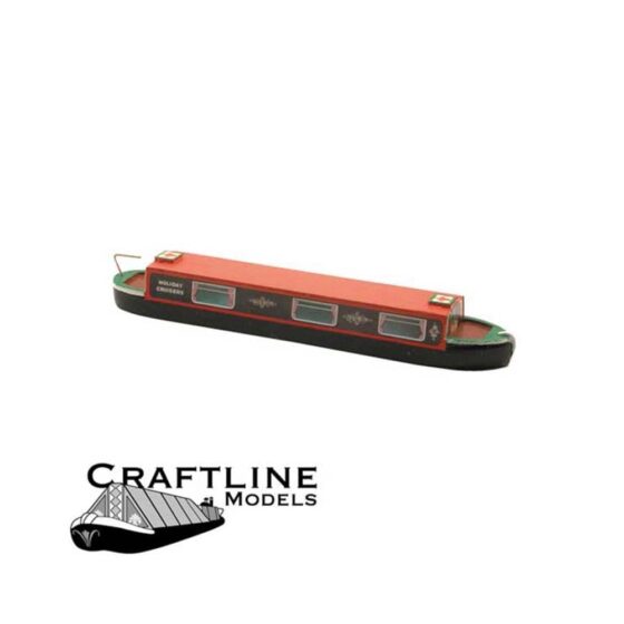 OO Gauge Canal Holiday Cruiser Craftline CHC45R OO Gauge Canal Holiday Cruiser Craftline CHC45R