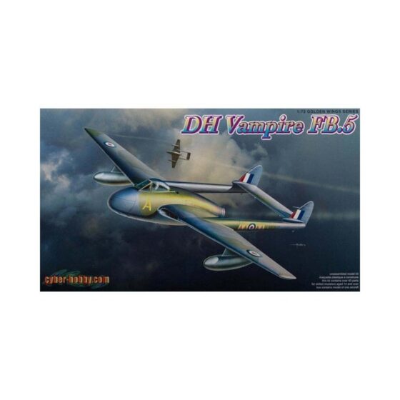 1/72 DH Vampire FB.5 Cyber Hobby D5085 1/72 DH Vampire FB.5 Cyber Hobby D5085