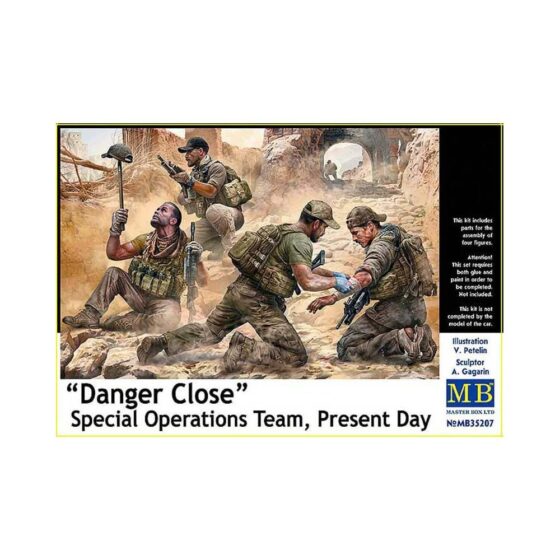 Master Box Danger Close Special Operations Team (1/35) MB-35207 Master Box Danger Close Special Operations Team (1/35) MB-35207