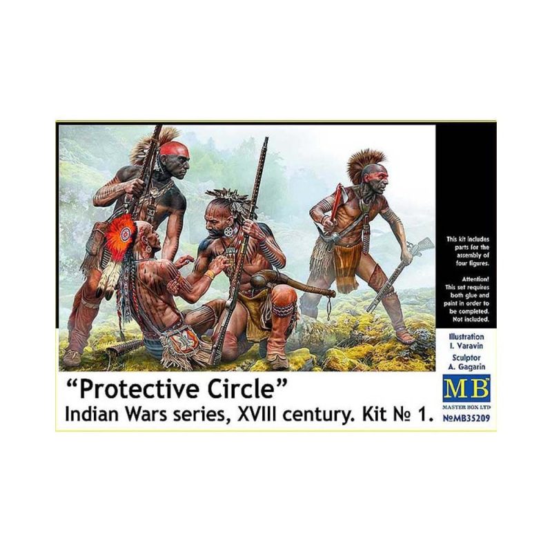 Master Box Protective Circle (Indian War) No.1 (1/35) MB-35209