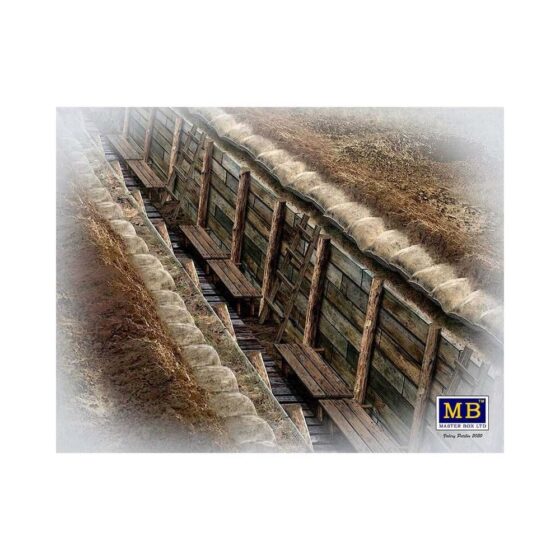 Master Box 'The Trench' WWI & WWII era (1/35) MB-35174 Master Box 'The Trench' WWI & WWII era (1/35) MB-35174