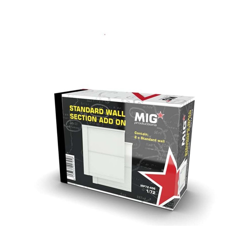 1/72 Standard Wall Section Add On Mig Productions MP72-406 1/72 Standard Wall Section Add On Mig Productions MP72-406