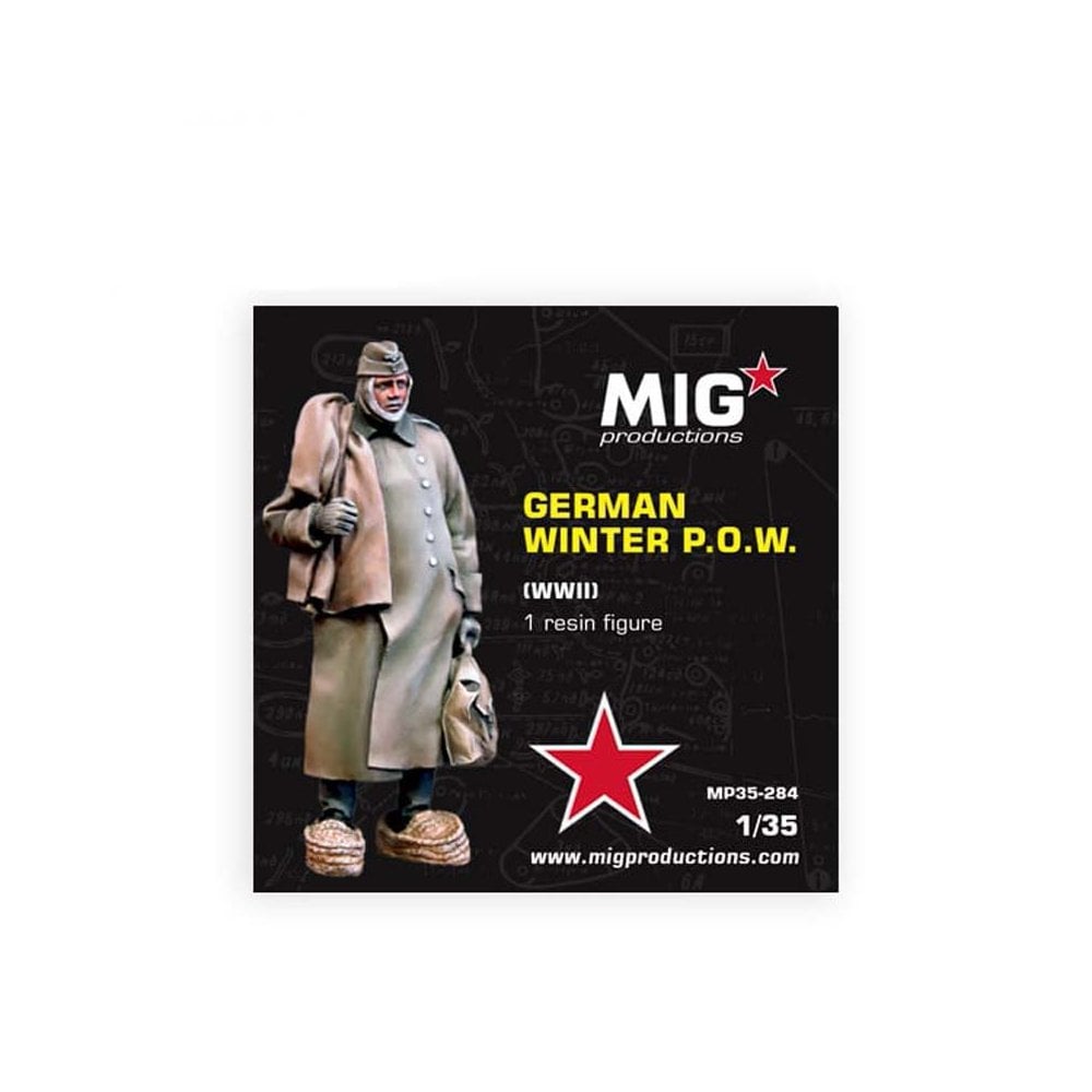 1/35 German Winter Pow Resin Mig Productions MP35-284 1/35 German Winter Pow Resin Mig Productions MP35-284