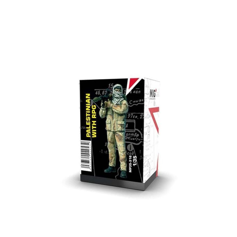 1/35 Palestinian With RPG Mig Productions MP35-316