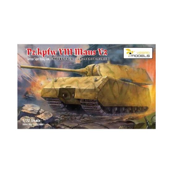 1/72 Pz.Kpfw. VIII Maus V2 Vespid Models VS720001 1/72 Pz.Kpfw. VIII Maus V2 Vespid Models VS720001
