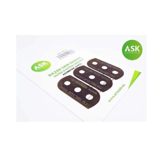 Ultra & Extra Smooth Asymmetric 100/65 Teeth 3pc ASK 200-T0015 Ultra & Extra Smooth Asymmetric 100/65 Teeth 3pc ASK 200-T0015