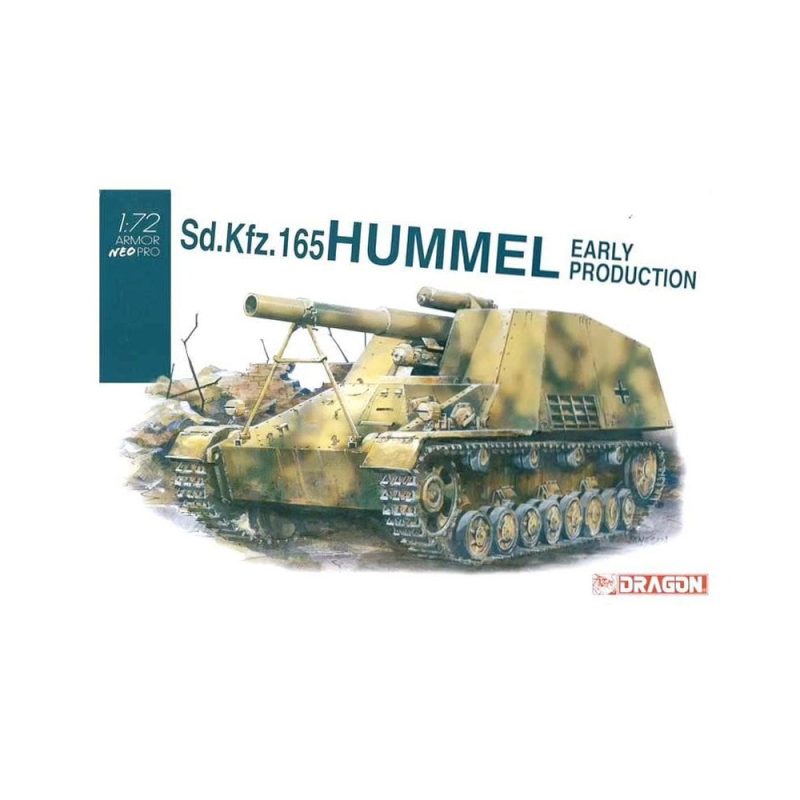 Dragon Sd.Kfz. 165 Hummel Early Version (1/72) 7627