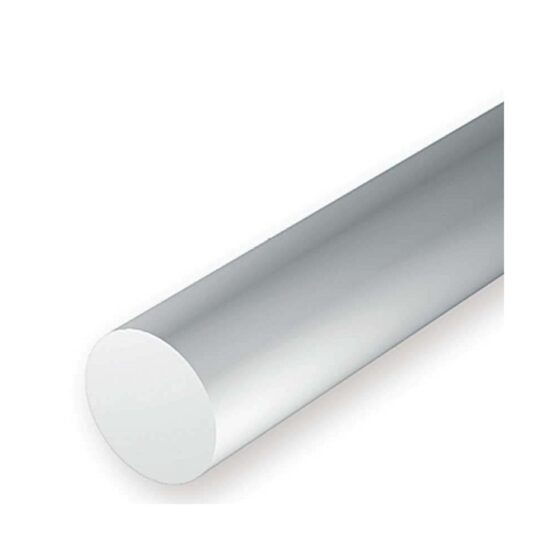 Evergreen Round Rod (2.0mm) (6pk) EG212A Evergreen Round Rod (2.0mm) (6pk) EG212A