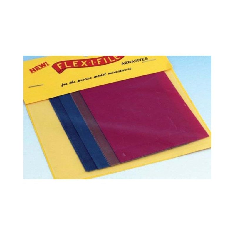Flex-i-File Abrasive Sheets 100mm x 75mm | 801 Flex-i-File Abrasive Sheets 100mm x 75mm | 801