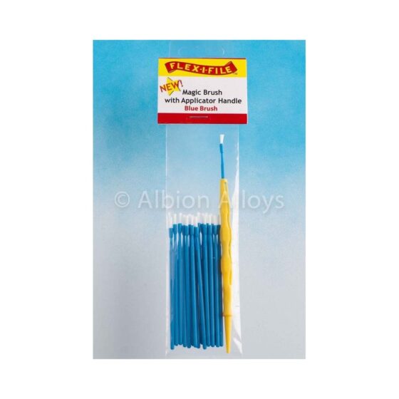 Flex-i-File Magic Brush - Blue Brush + Applicator Handle |M933001 Flex-i-File Magic Brush - Blue Brush + Applicator Handle |M933001