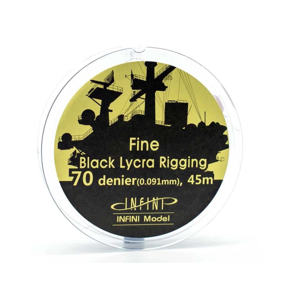 1/350 (145ft) Black Ship Rigging Fine Infini Model IR-0701B 1/350 (145ft) Black Ship Rigging Fine Infini Model IR-0701B