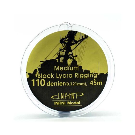 1/350-1/200 (145ft) Black Ship Rigging Medium Infini Model IR-1101B 1/350-1/200 (145ft) Black Ship Rigging Medium Infini Model IR-1101B
