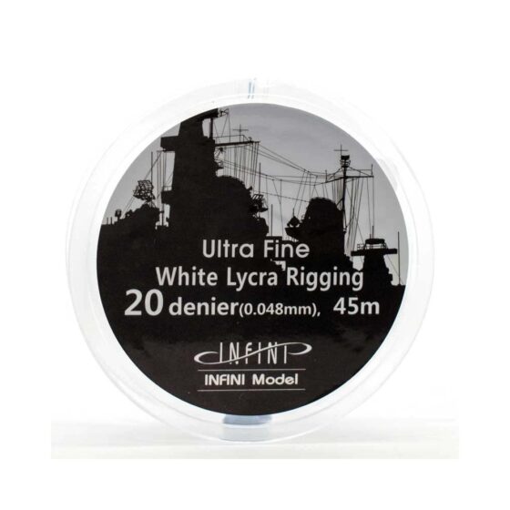 1/700 (145ft) White Ship Rigging Ultra Fine Infini Model IR-0202W 1/700 (145ft) White Ship Rigging Ultra Fine Infini Model IR-0202W