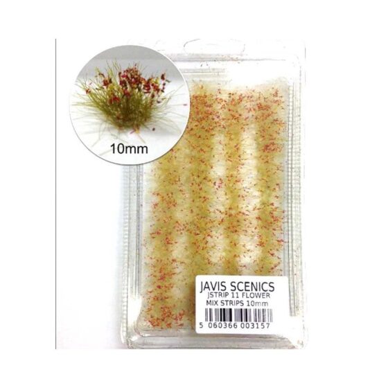 Javis Static Grass Strips Flower Mix (10mm) JSTRIP11 Javis Static Grass Strips Flower Mix (10mm) JSTRIP11