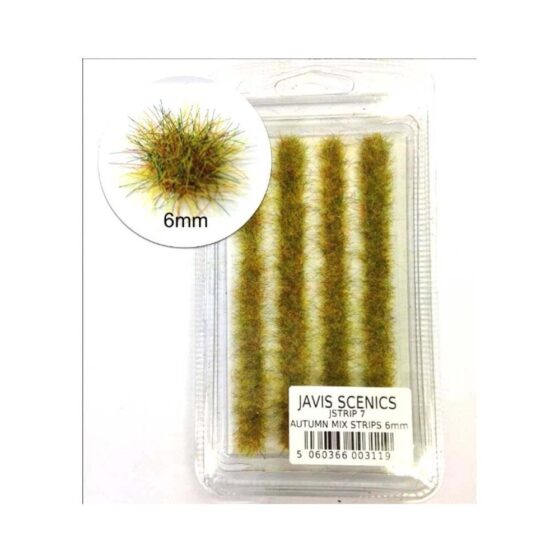 Javis Static Grass Strips Autumn (6mm) JSTRIP7 Javis Static Grass Strips Autumn (6mm) JSTRIP7