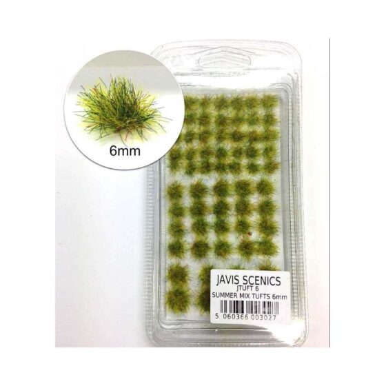 Javis Static Grass Tufts Summer (6mm) JTUFT6 Javis Static Grass Tufts Summer (6mm) JTUFT6