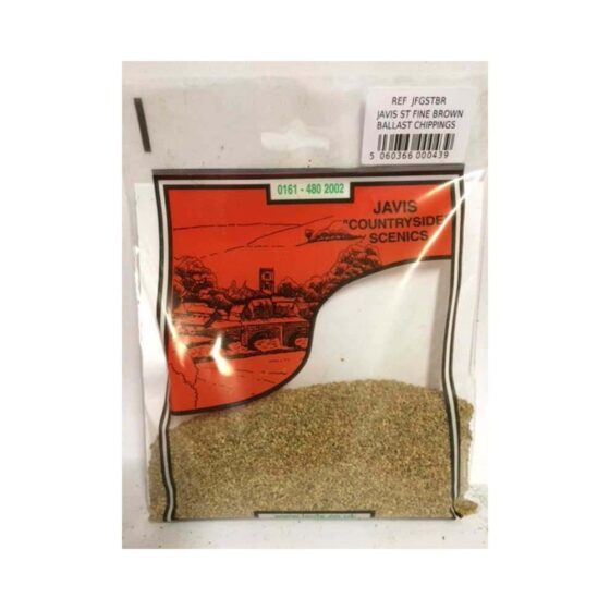 Javis Fine Brown Chippings (120g) JFGSTBR Javis Fine Brown Chippings (120g) JFGSTBR
