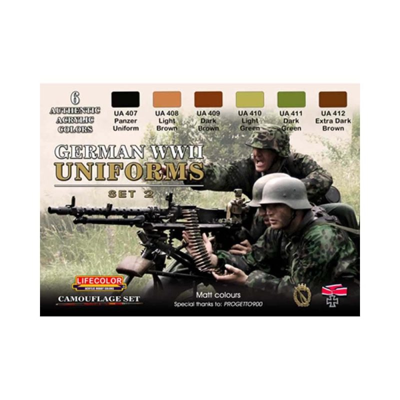 LifeColor German WWII Uniforms Set 2 CS-05