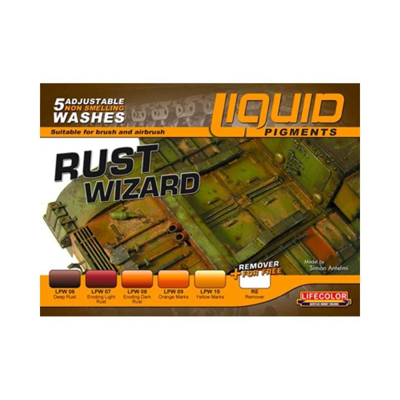 LifeColor Rust Wizard Set LP02