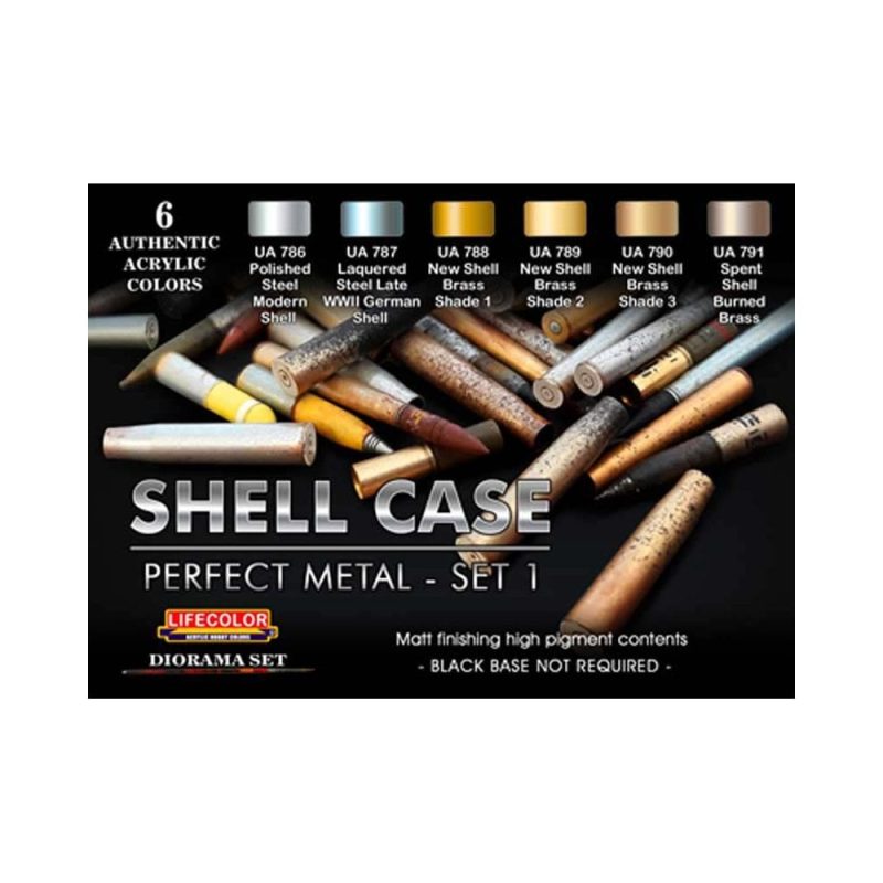 LifeColor Shell Case Perfect Metal Set 1 CS-47