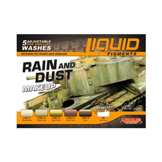LifeColor Liquid Pigments Rain & Dust Set LP03 LifeColor Liquid Pigments Rain & Dust Set LP03