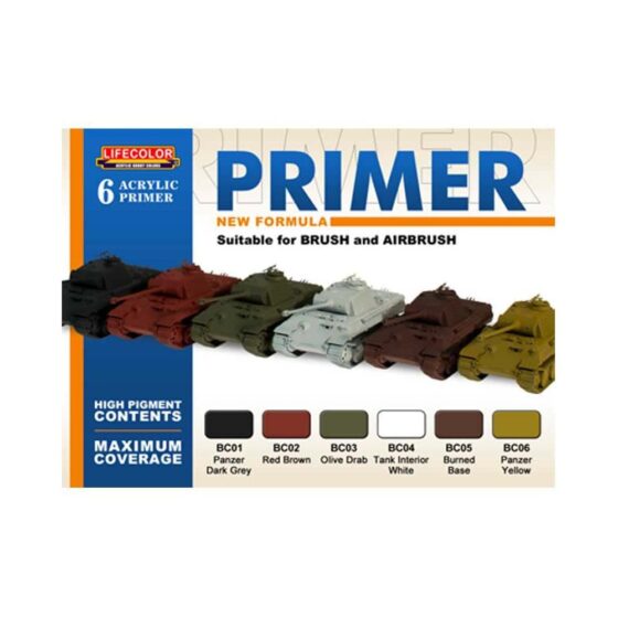 LifeColor Primer Set PS01 LifeColor Primer Set PS01