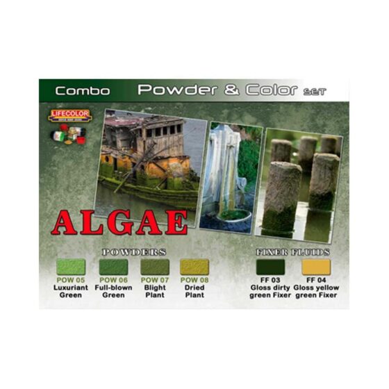 LifeColor Algae Powder & Colour Set SPG07 LifeColor Algae Powder & Colour Set SPG07