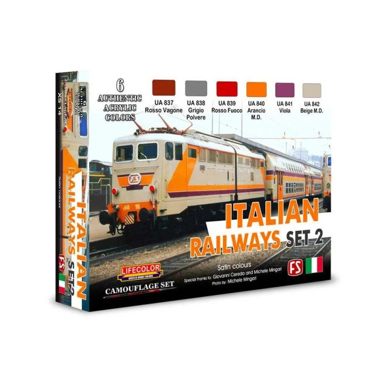 LifeColor Italian Railways Set 2 XS14