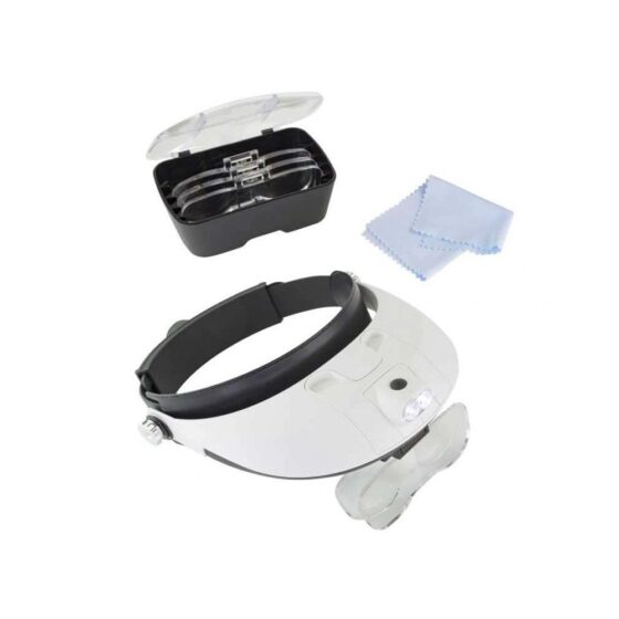 Pro LED Headband Magnifier Kit Lightcraft LC1766 Pro LED Headband Magnifier Kit Lightcraft LC1766