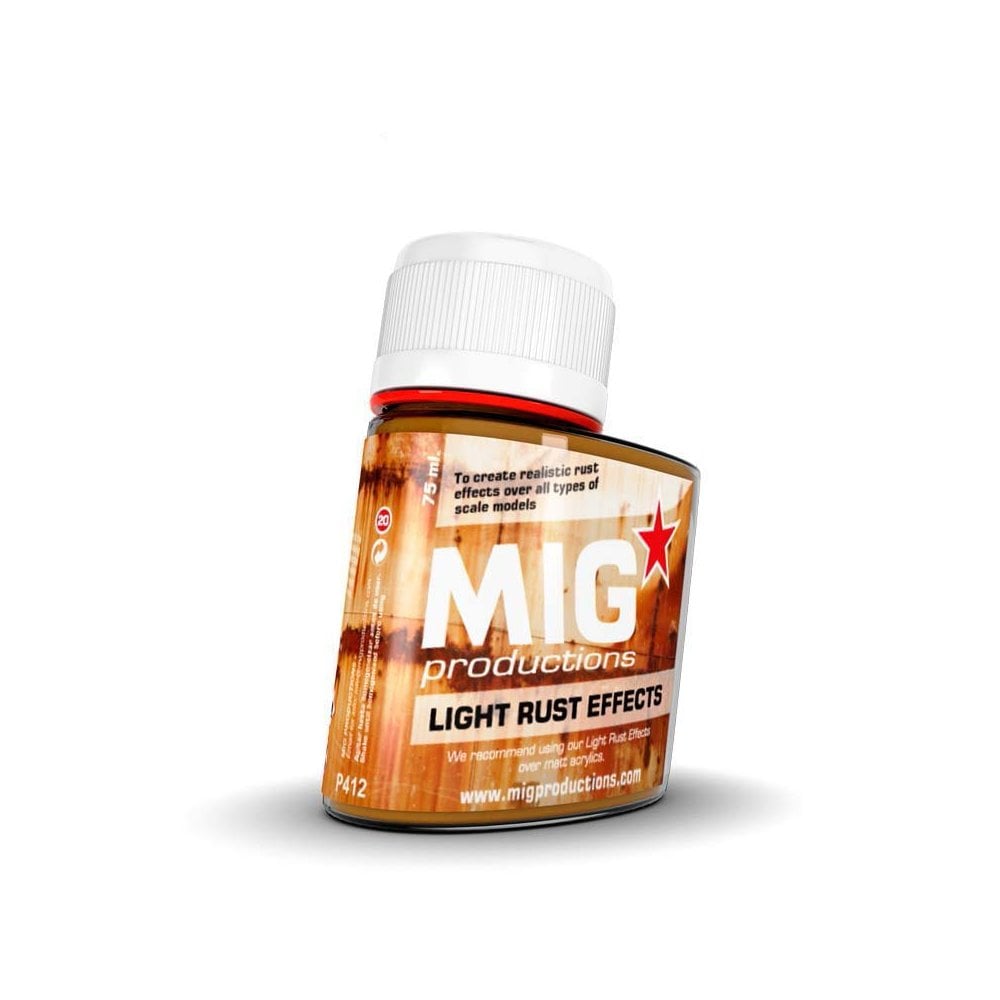 75ml Light Rust Effects Mig Productions P412 75ml Light Rust Effects Mig Productions P412