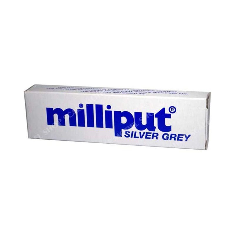 Milliput 2 Part Epoxy Putty 113g Standard Black Terracotta Superfine Silver  Grey