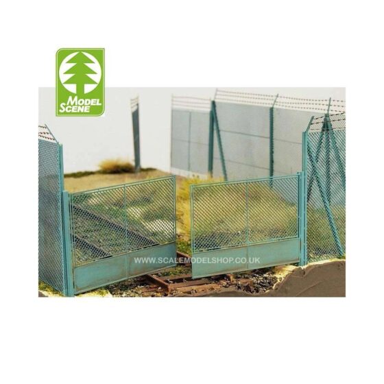 1/72 - 1/87 Fence - Chain Mesh Gate For High Model Scene 48141 1/72 - 1/87 Fence - Chain Mesh Gate For High Model Scene 48141