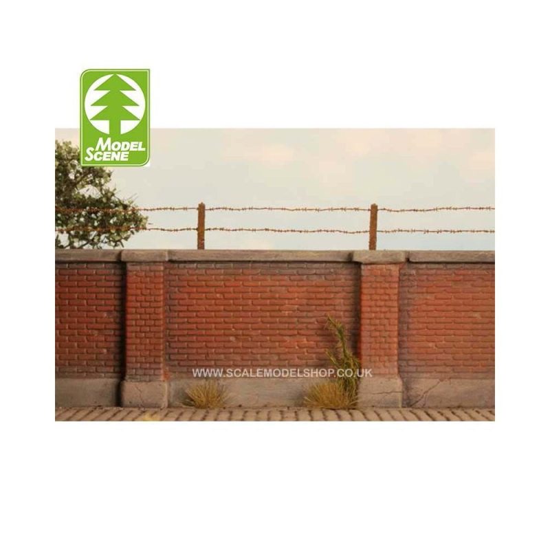 1/72 - 1/120 Fence - Barbed Wire Model Scene 48150