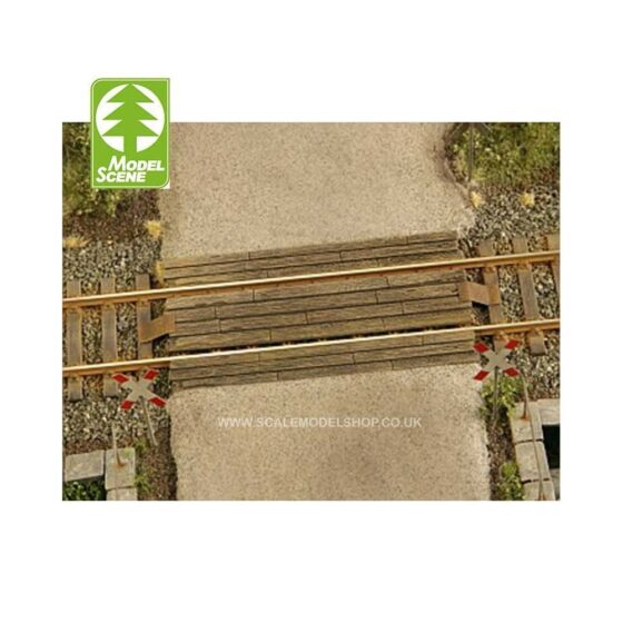 1/87 - HO Wooden Fences - Wooden Rail Crossing 2X Model Scene 48503 1/87 - HO Wooden Fences - Wooden Rail Crossing 2X Model Scene 48503