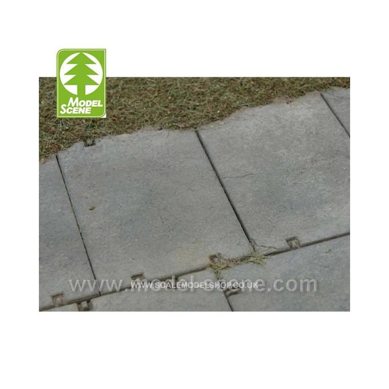 1/72-1/87/HO  10x Concrete Panels - Type IV (31 x 21mm) Model Scene 48703