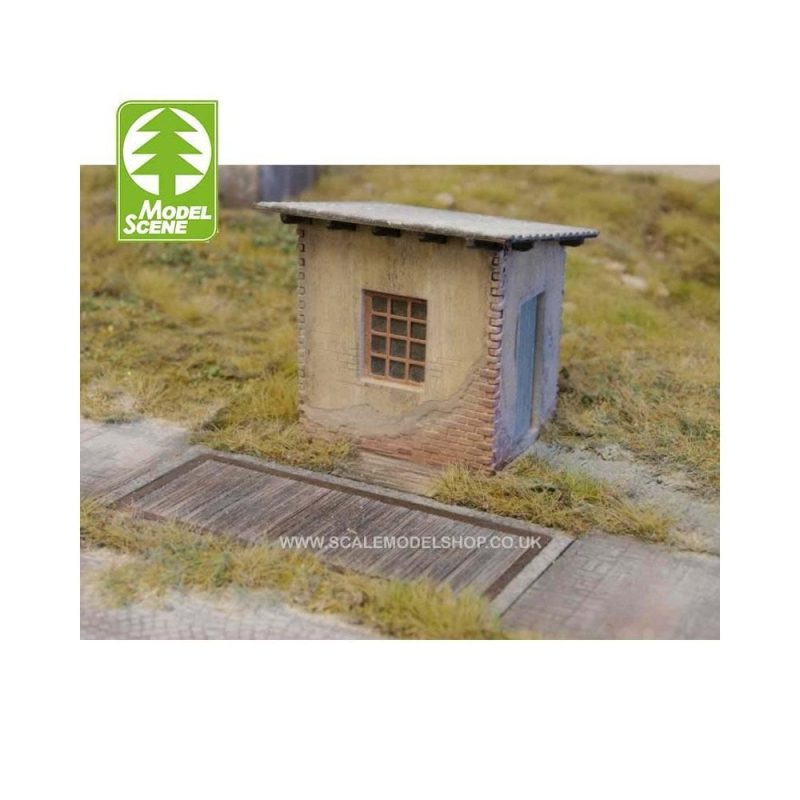 1/87 - HO - Old Weight Station (Kit) Model Scene 98504