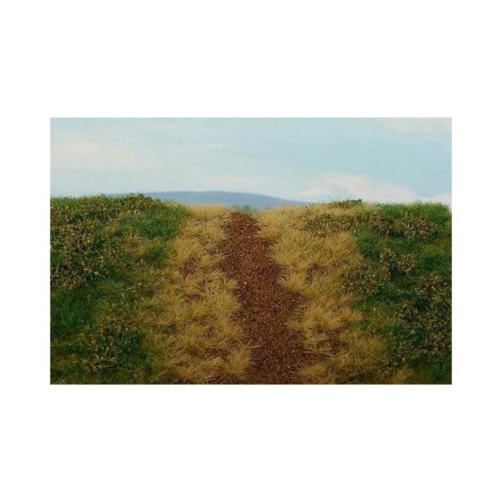 Grass Mat Premium - Embankment - Spring With Dry Turfs Mat 18X28cm Model Scene F551 Grass Mat Premium - Embankment - Spring With Dry Turfs Mat 18X28cm Model Scene F551