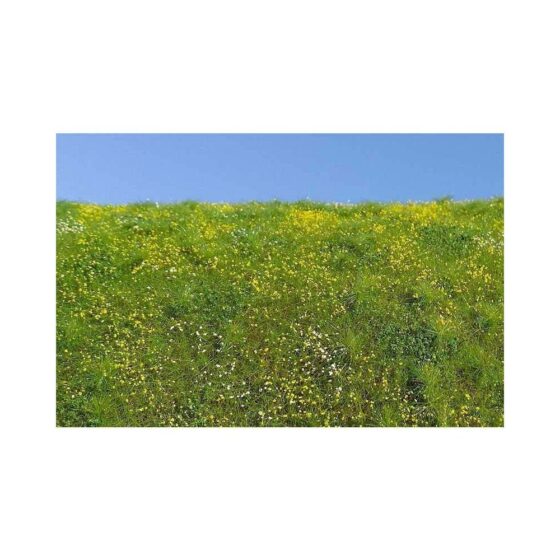 Grass Mat Premium - Blooming Meadow - Spring Mat 18X28cm Model Scene F561 Grass Mat Premium - Blooming Meadow - Spring Mat 18X28cm Model Scene F561
