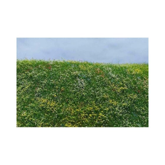 Grass Mat Premium - Blooming Meadow - Early Summer Mat 18X28cm Model Scene F562 Grass Mat Premium - Blooming Meadow - Early Summer Mat 18X28cm Model Scene F562