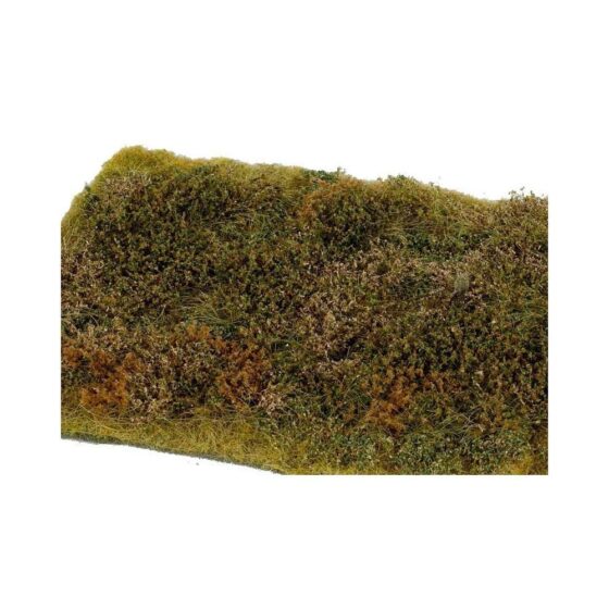 Grass Mat Premium - Wild Area With Bushes - Late Summer Mat 18X28cm Model Scene F573 Grass Mat Premium - Wild Area With Bushes - Late Summer Mat 18X28cm Model Scene F573