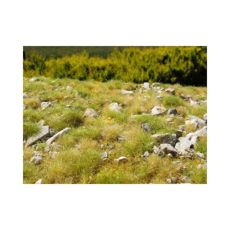 Grass Mat - Late Summer, A Lot Of Calc Stones 18X28cm Model Scene F733